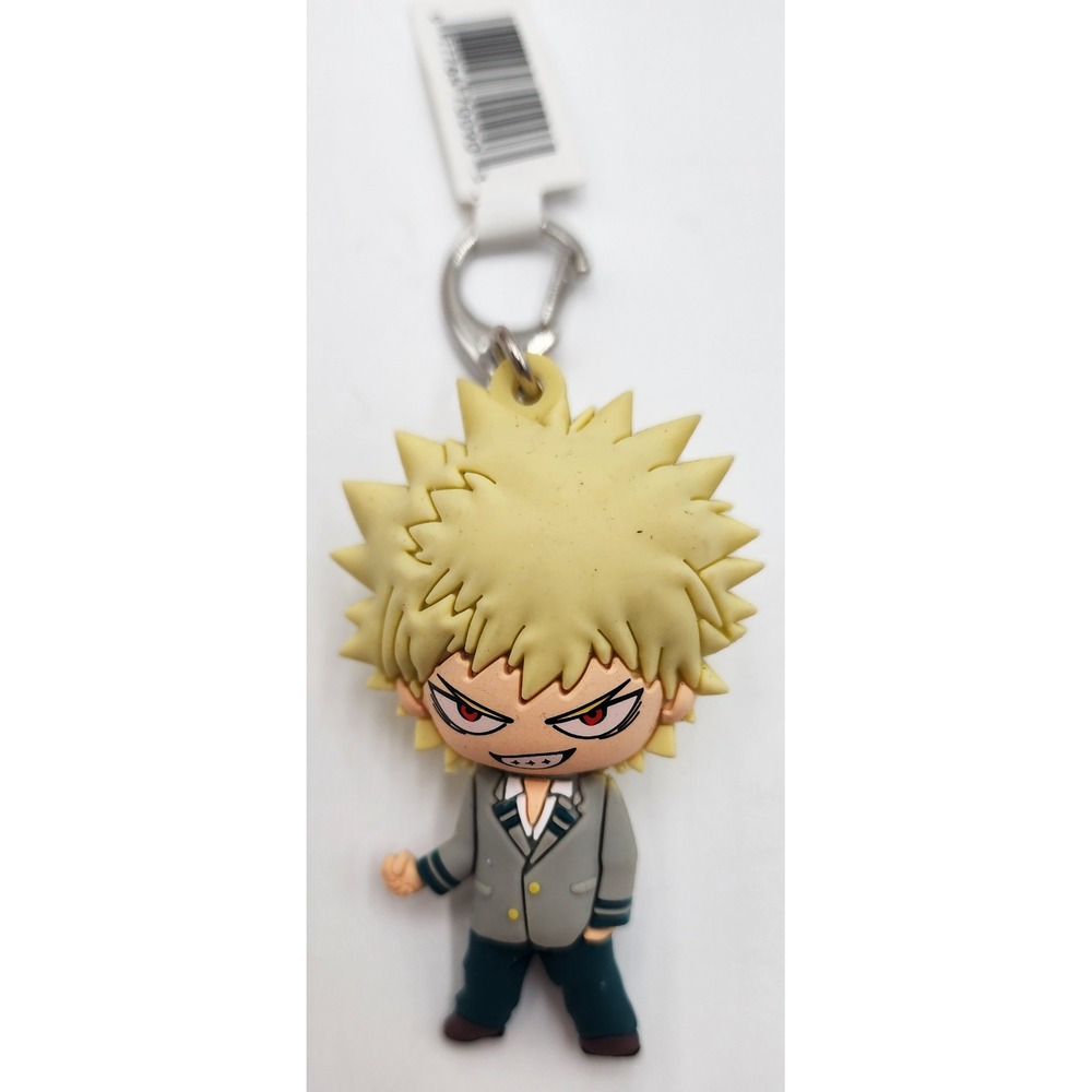 Monogram My Hero Academia Bakugo Katsuki Bag Belt Clip Unisex Keychain Fat Head